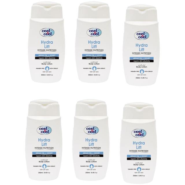 Cool & Cool - Body Lotion Hydra Lift 250ml Pack of 6