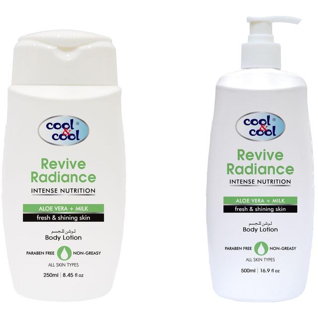 Cool & Cool - Body Lotion Revive Radiance 500ml + 250ml