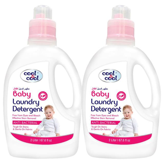 Cool & Cool - Baby Laundry Detergent 2L - Pack Of 2