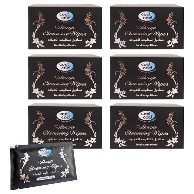 Cool & Cool Abaya Wipes 12x6pcs Jumbo Offer