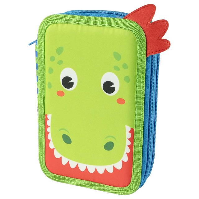 Rainbow Skool - Deluxe Pencil Case 26pc-Set - Dino