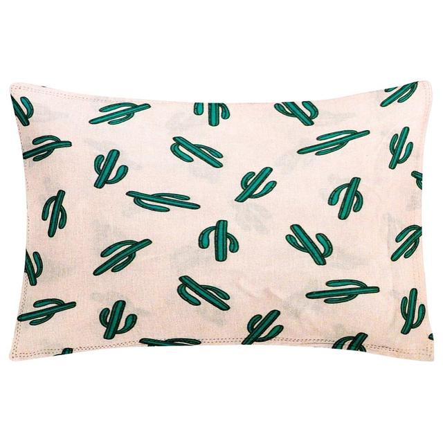 The Baby Atelier - Organic Baby Pillow Cover 38 x 30cm - Pink Cactus