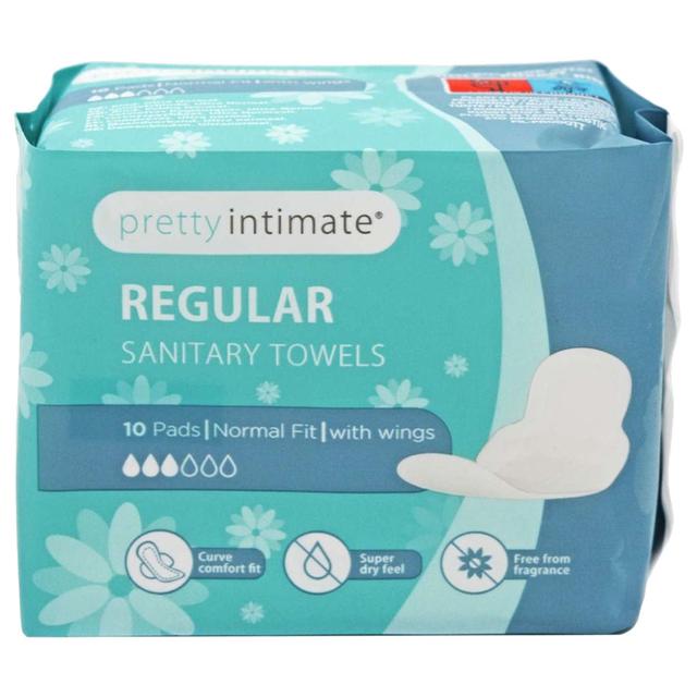 Pretty Intimate - Regular Sanitary Towels - 10pcs