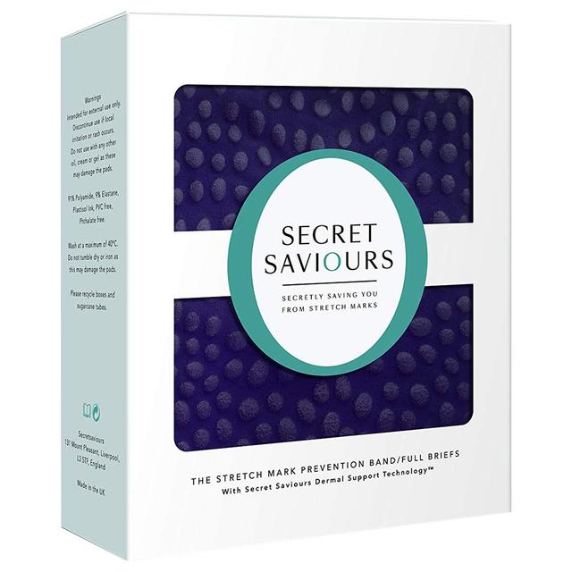 Secret Saviours - Stretch Mark Prevention Band - Single  - Large - Black