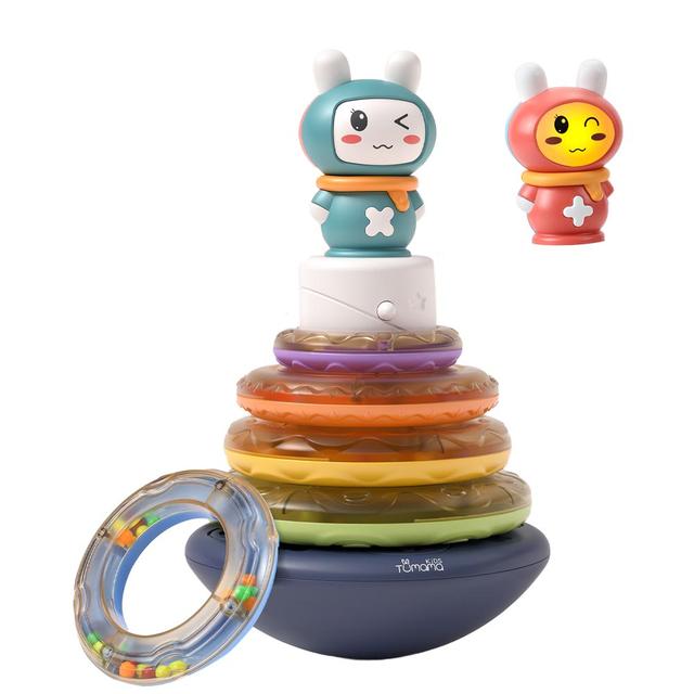 Tumama - Roly-Poly Stacking Rings Tower Tumbler Toy