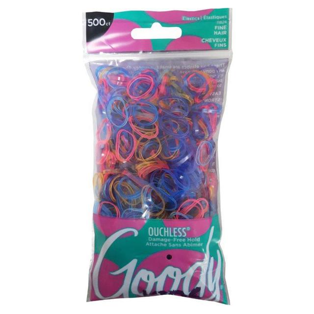 Goody - Girls Ouchless Multicolor Ponyband Elastics 500ct