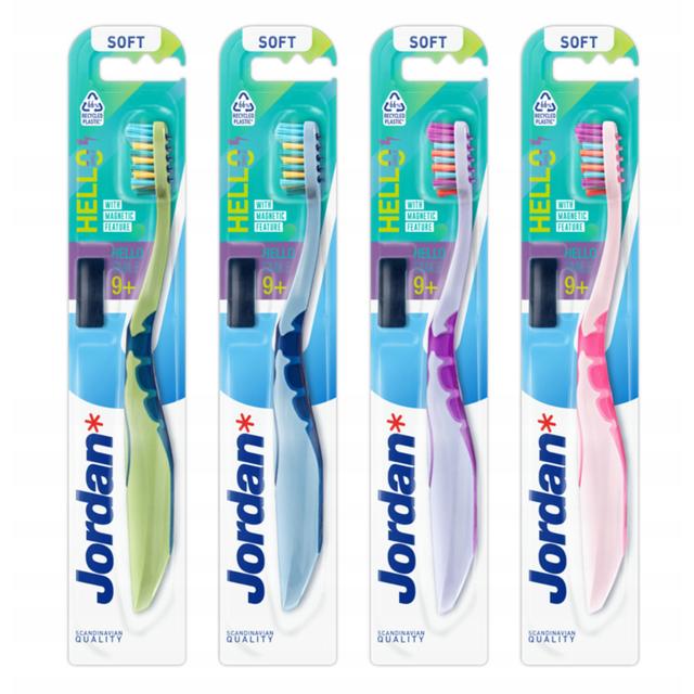 Jordan - Hello Smile Toothbrush 1pc - Color May Vary