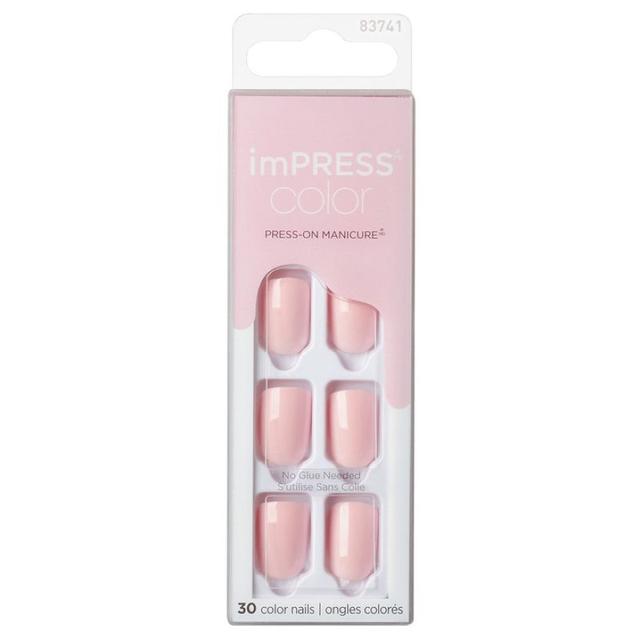 Kiss - Impress Nails Color - Pick Me Pink