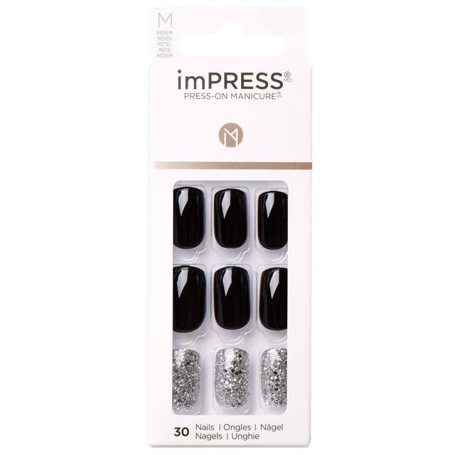 Kiss - Impress Nails Medium - Destiny - Black 