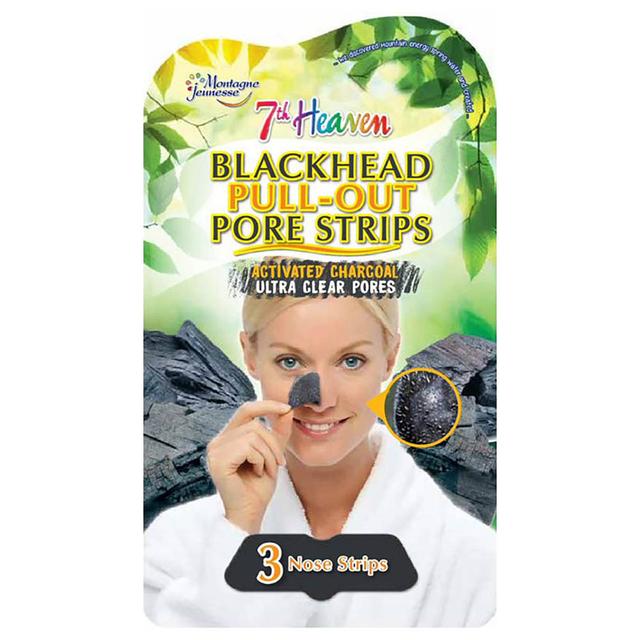 7th Heaven - Blackhead Pull-Out Nose Pore Strips - Black