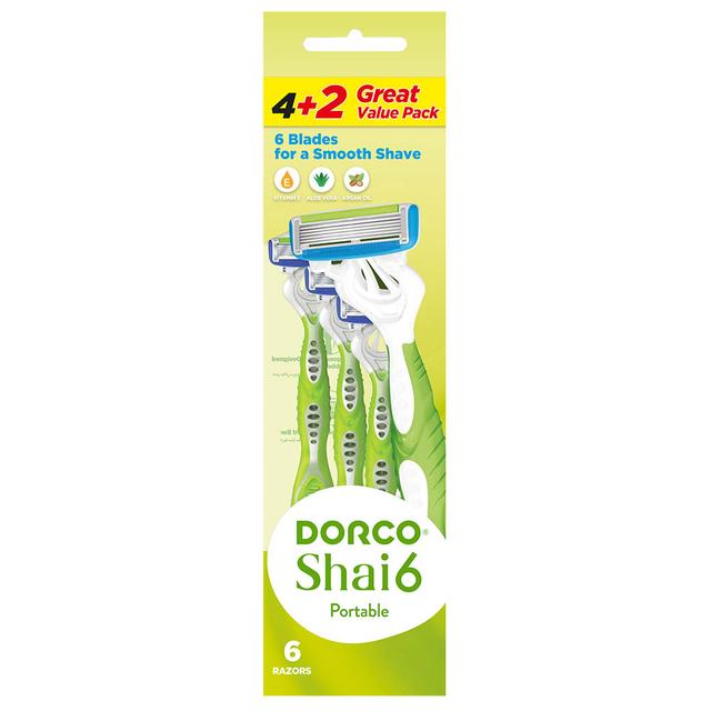 Dorco - Shai6 Women Disposable Razor 6pcs