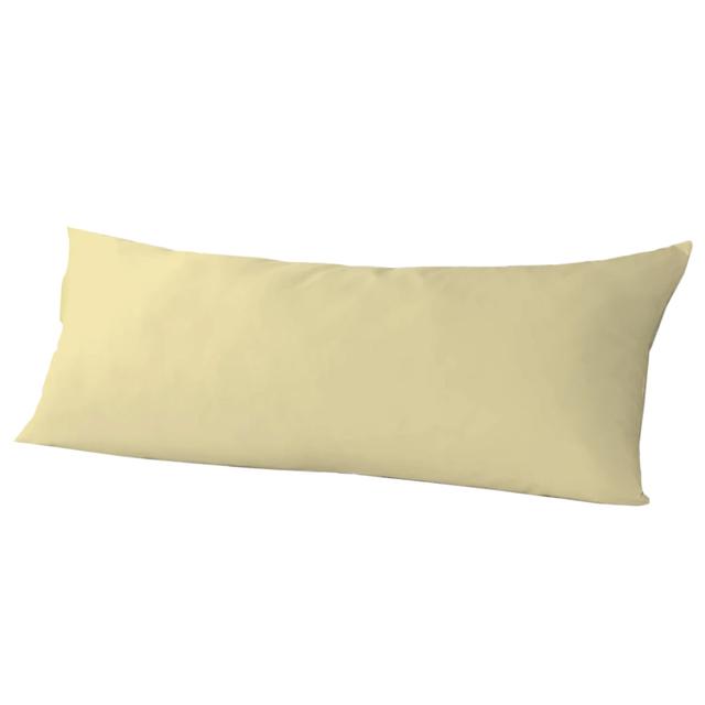 Cotton Home - Long Pillow w/ Cover - Beige