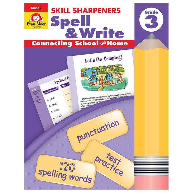 Skill Sharpeners Spell & Write: Grade 3