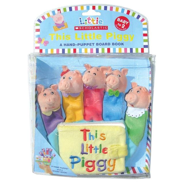 This Little Piggy: A Hand-Puppet Board Book (Little Scholastic)