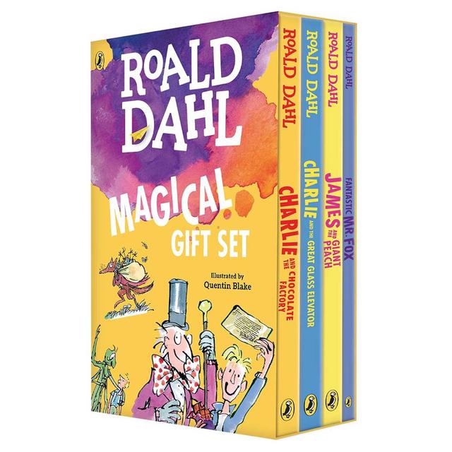 Roald Dahl Magical Gift Set - 4 Books 