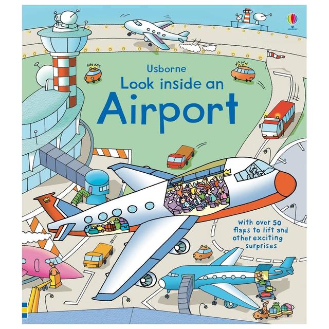 Look Inside An Airport (Usborne Look Inside)