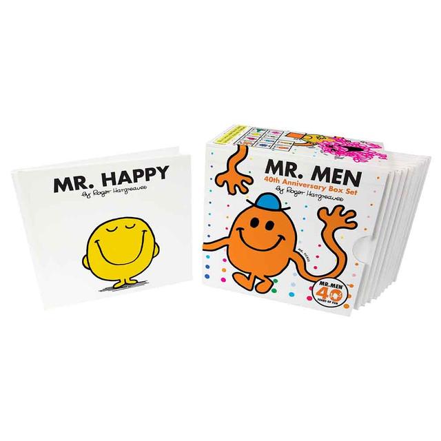 Mr. Men 40th Anniversary Box Set of 10 Books