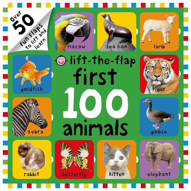 First 100 Animals Lift-The-Flap