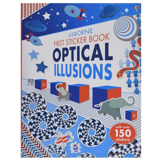 First Sticker Book Optical Illusions