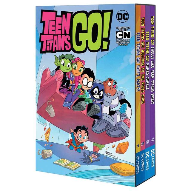 Teen Titans Go! Box Set of 4 Books