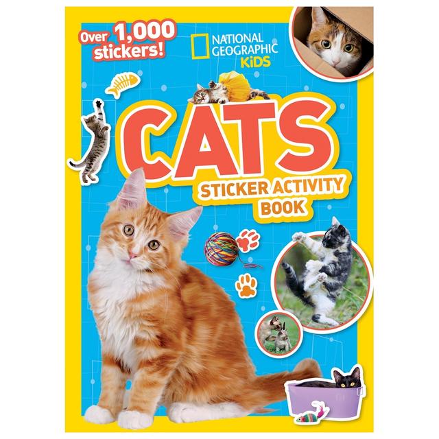 National Geographic Kids Cats Sticker Activity Book