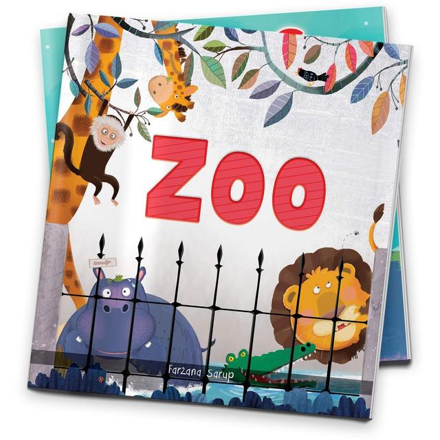 Zoo - Illustrated Book On Zoo Animals