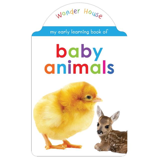 My Early Learning Book Of Baby Animals: Attractive Shape Board Books For Kids