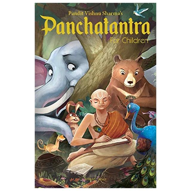 Panchatantra For Children: Illustrated Stories (Black And White)