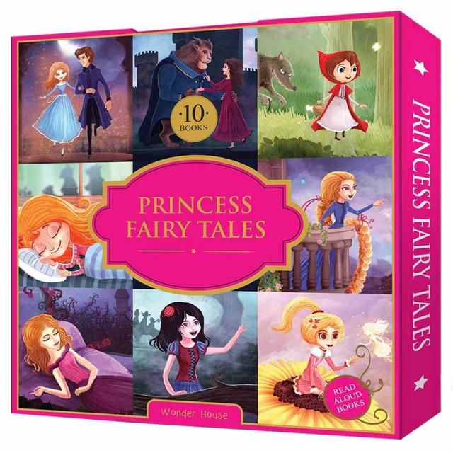 Princess Fairy Tales Box Set of 10 Classic Children Fairy Tales