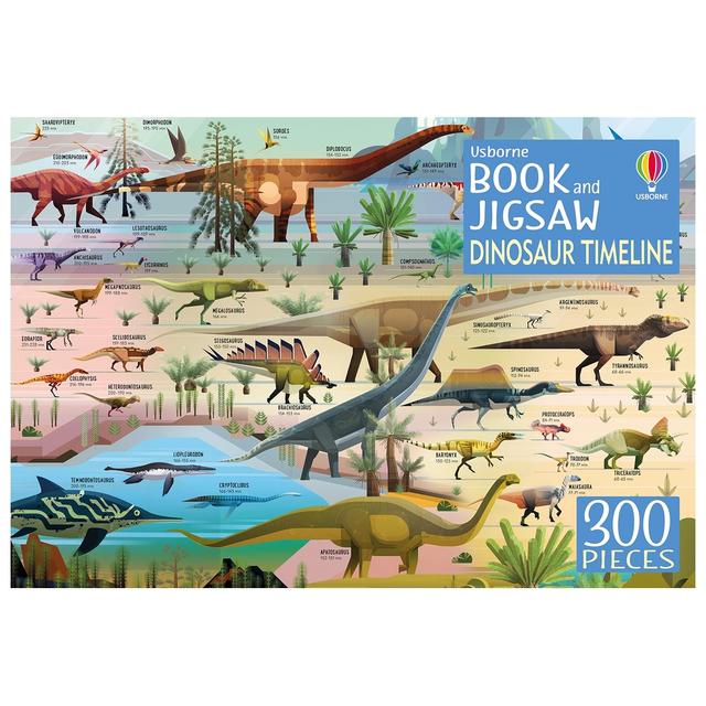 Dinosaur Timeline Book And Jigsaw