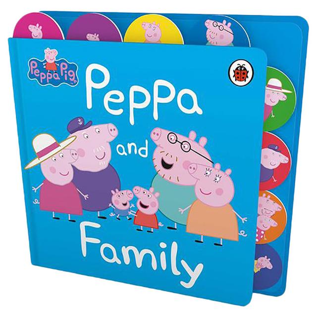 Peppa Pig: Peppa And Family: Tabbed Board Book