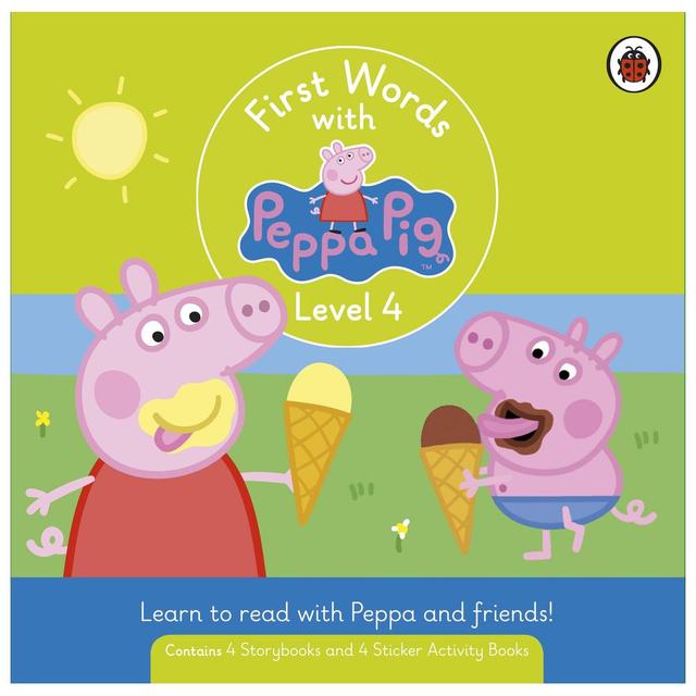 First Words With Peppa Level 4: Box Set of 8 Books