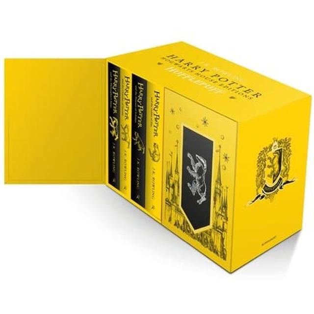 Harry Potter Hufflepuff House Edition: Box Set Of 7 Books