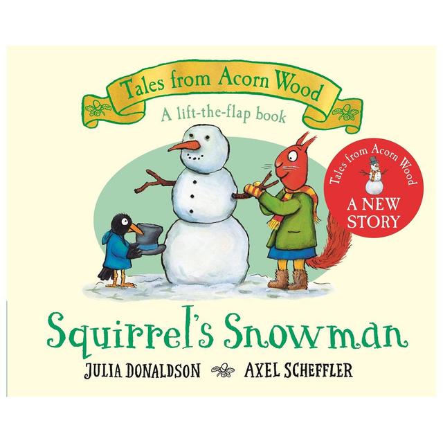 Squirrel's Snowman