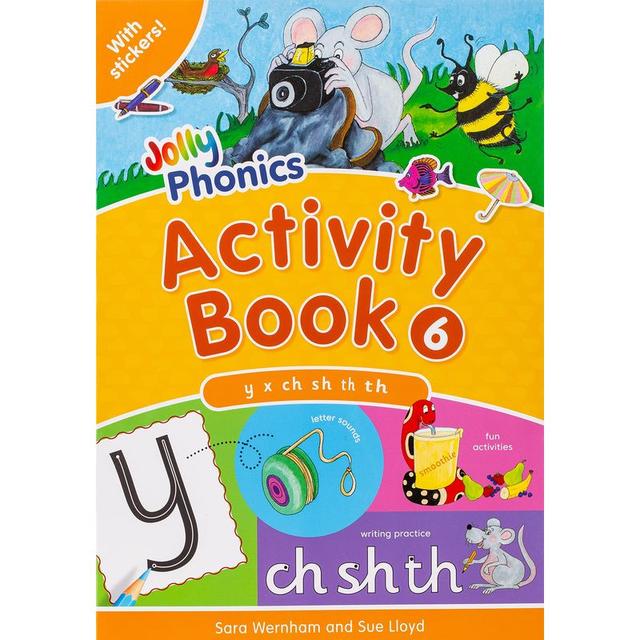 Jolly Phonics Activity Book 6: British English Edition