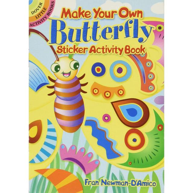 Make Your Own Butterfly Sticker Activity Book