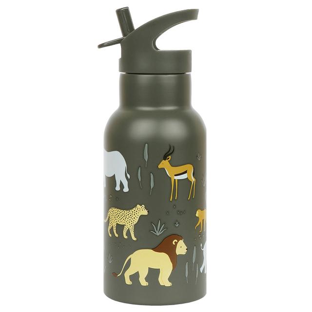 A Little Lovely Company - Stainless Steel Bottle - Savanna - 350ml