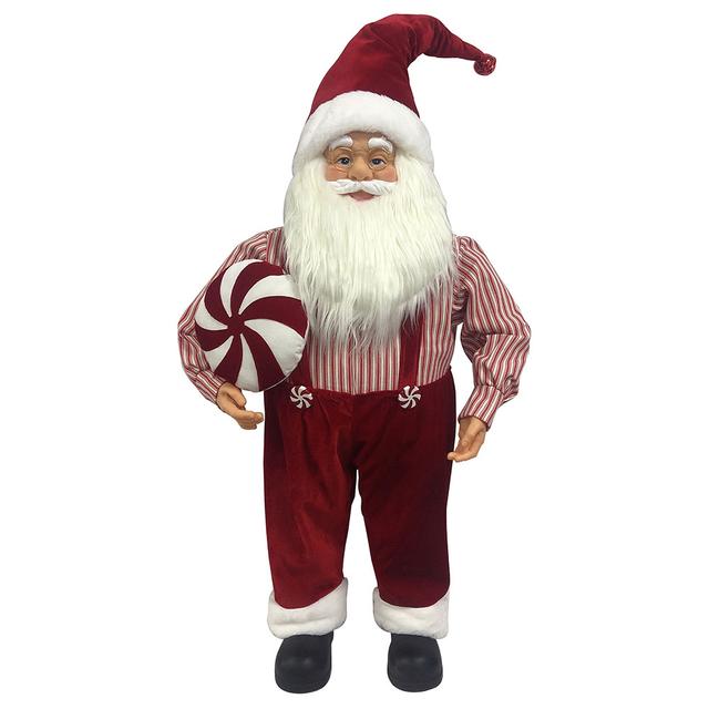 Chamdol - Candy Cane Range Big Santa 90cm - Red