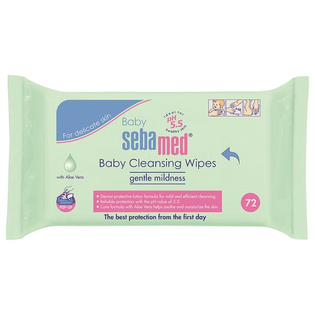 Sebamed 72pcs Baby Wet Wipes With Aloe Vera