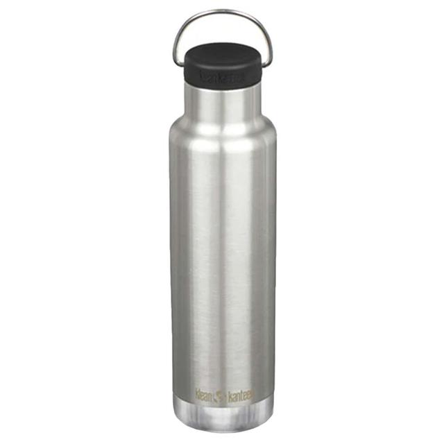 Klean Kanteen - Stainless Steel 20oz Bottle W/ Loop Cap - Steel