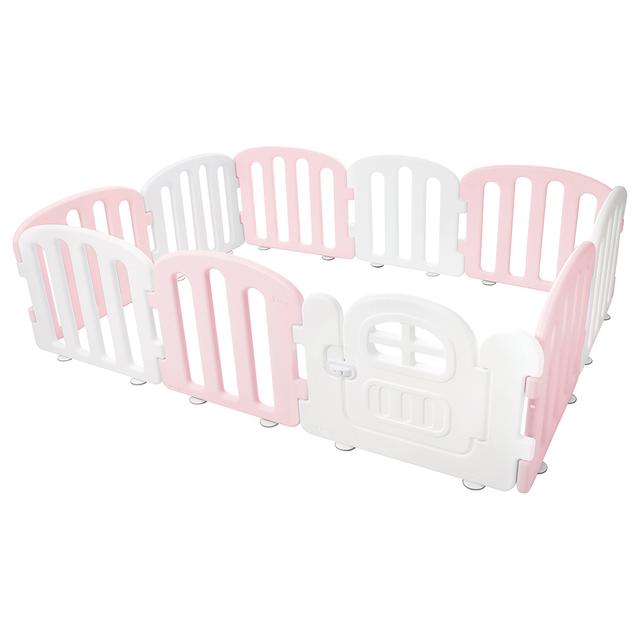 iFam - First Baby Room Playard - Pink & White