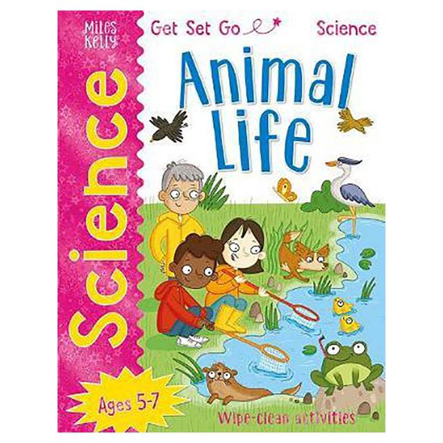 Get Set Go: Science Animal Life Wipe-Clean Activities