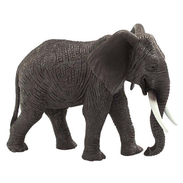 Animal Planet - Mojo African Elephant Toy Figure - Black