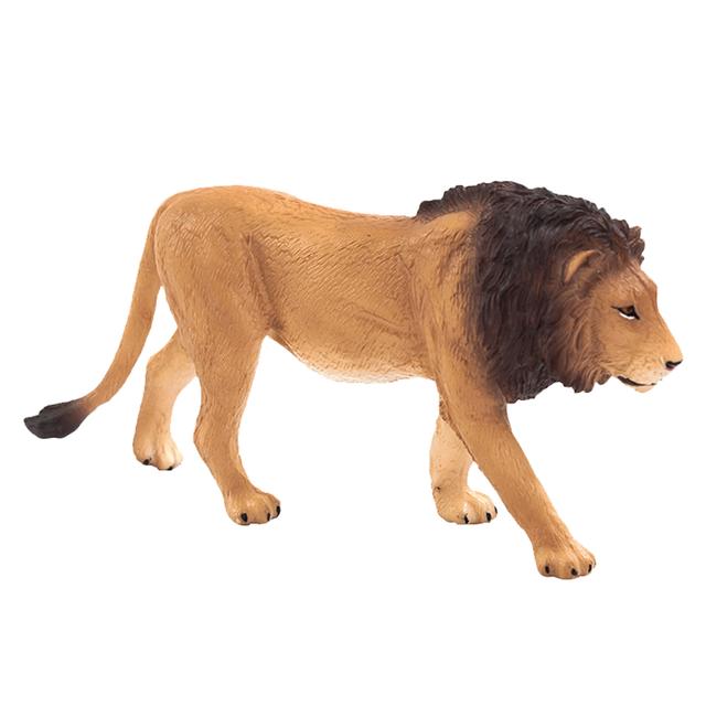 Animal Planet - Mojo Male Lion Toy Figure - Light Brown