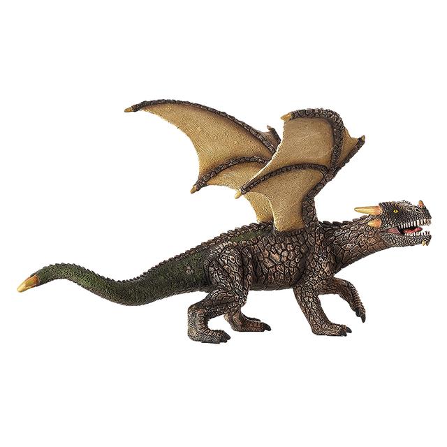 Animal Planet - Mojo Earth Dragon Toy Figure - Dark Brown