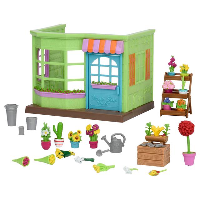 Li'L Woodzeez - Flower Small Playset New Version