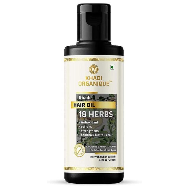 Khadi Organique Natural 18 Herbs Hair Oil SLS & Paraben Free