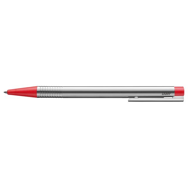 Lamy - Logo Red Ball Pen - Black Medium Refill M16 