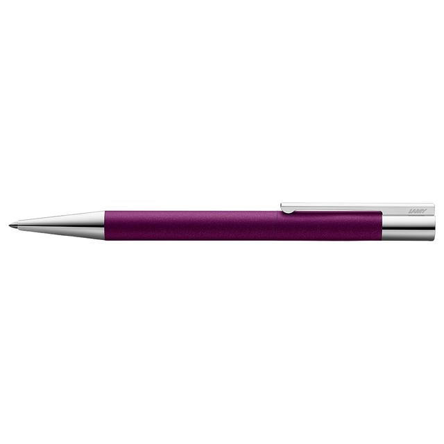 Lamy - Scala Dark Violet Ball Pen - Black Medium Refill M16