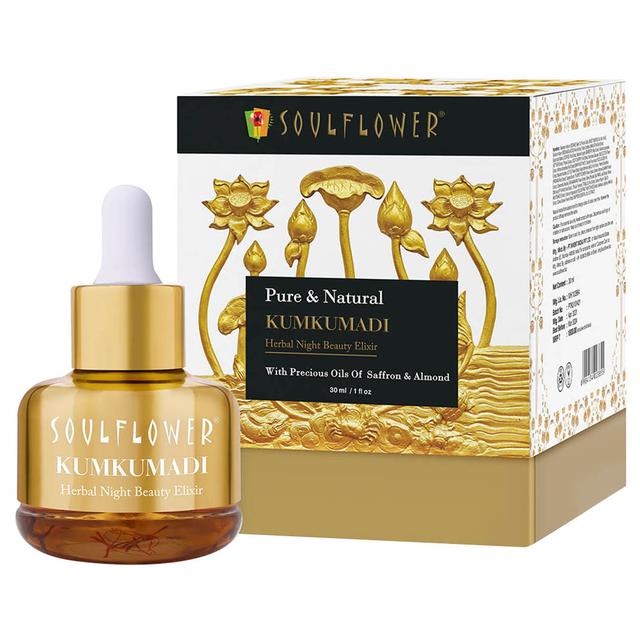 Soulflower - Kumkumadi Night Beauty Elixir - 30Ml